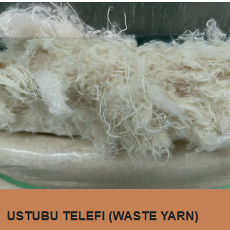 USTUBU TELEFİ ( WASTE YARN)