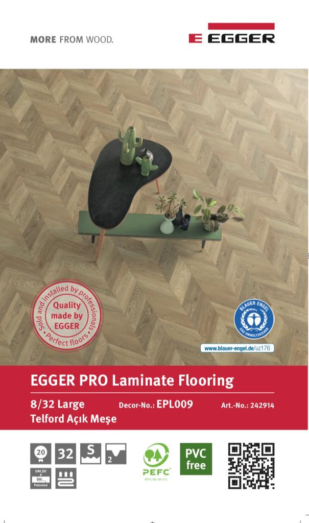EGGER TELFORD AÇIK MEŞE LAMİNAT PARKE